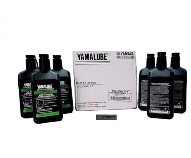 6 Pack Yamaha OEM Yamalube ACC-FSTAB-PL-32 Fuel Stabilizer & Conditioner