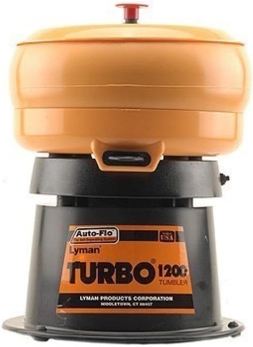 Lyman Turbo Tumbler 1200 Auto-Flo 220V W/Media