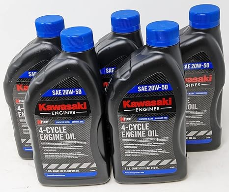 Pack of 5 Kawasaki #99969-6298 Engine Oil