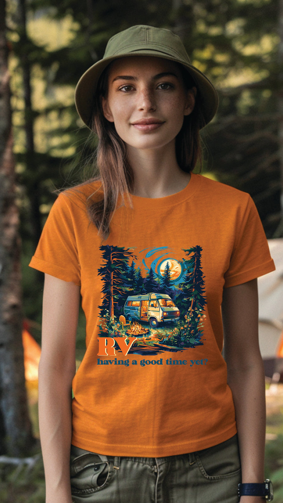 Unisex Camping T-Shirt – Perfect for Every Adventure! CAM02