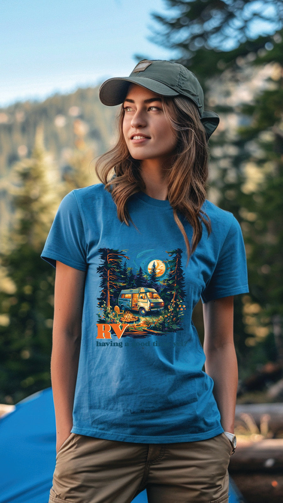 Unisex Camping T-Shirt – Perfect for Every Adventure! CAM02