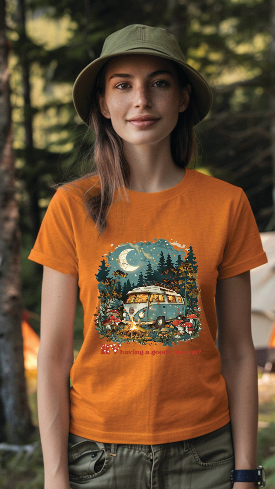 Unisex Camping T-Shirt – Perfect for Every Adventure! CAM03