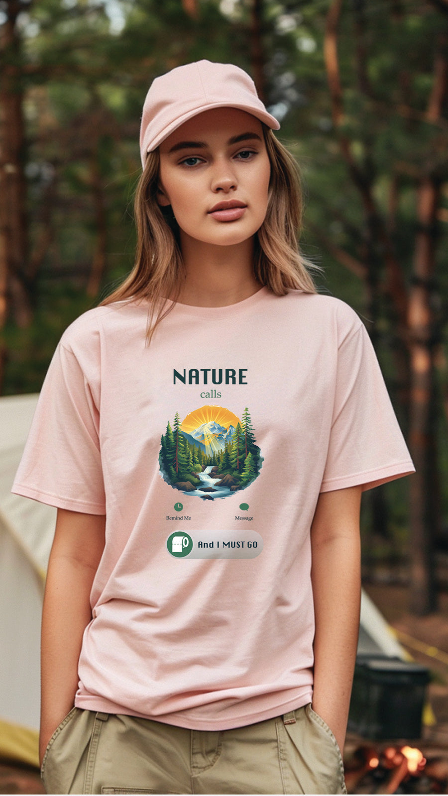 Unisex Camping T-Shirt – Perfect for Every Adventure! CAM05