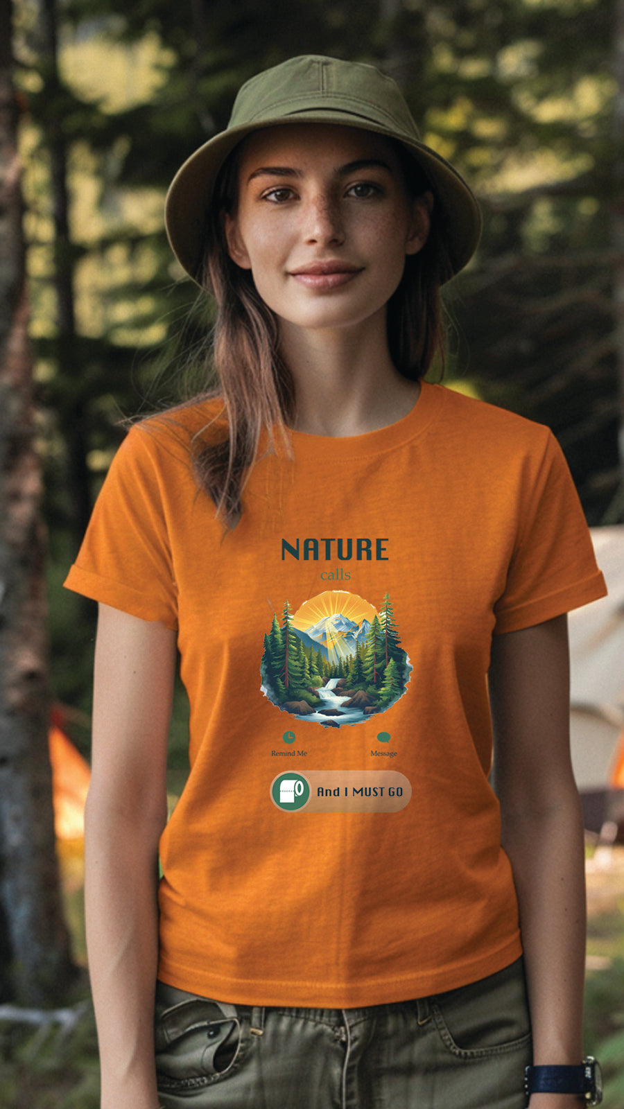 Unisex Camping T-Shirt – Perfect for Every Adventure! CAM05