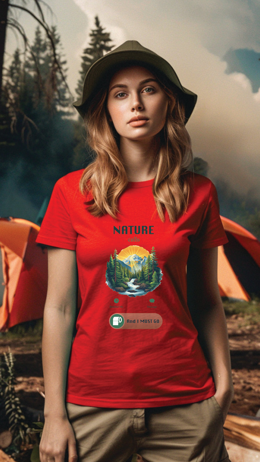 Unisex Camping T-Shirt – Perfect for Every Adventure! CAM05