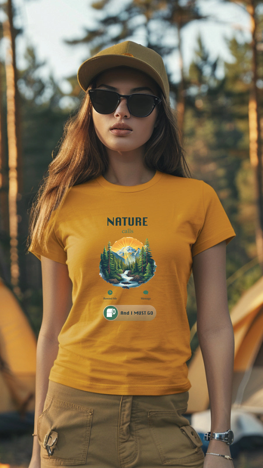 Unisex Camping T-Shirt – Perfect for Every Adventure! CAM05