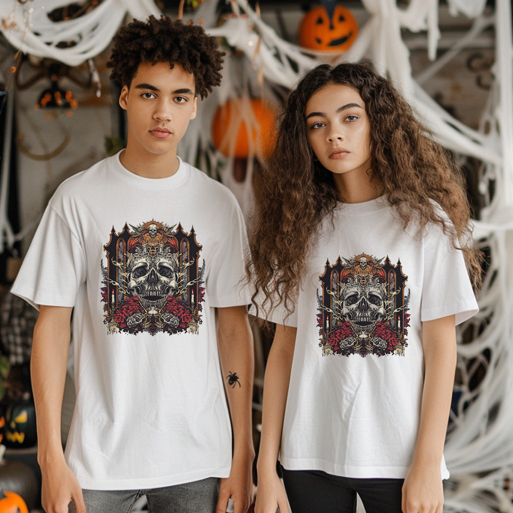 Get Ready for Halloween with Our Unisex T-Shirt – Perfect for Spooky Season Fun! - HLW10