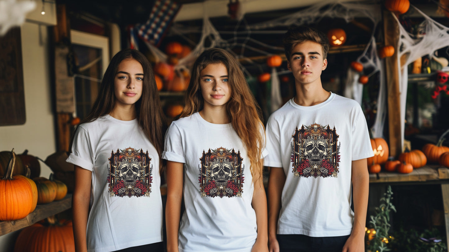 Get Ready for Halloween with Our Unisex T-Shirt – Perfect for Spooky Season Fun! - HLW10