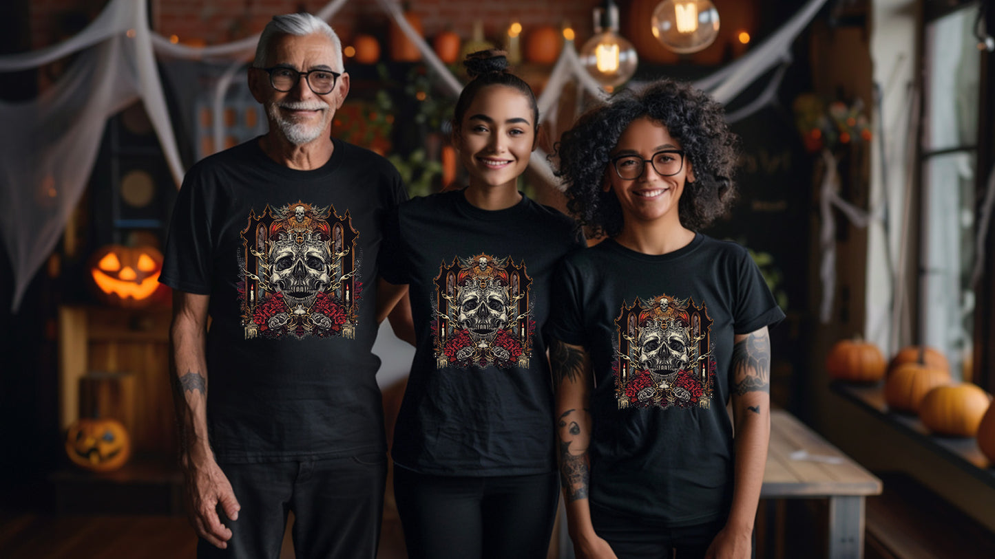 Get Ready for Halloween with Our Unisex T-Shirt – Perfect for Spooky Season Fun! - HLW10