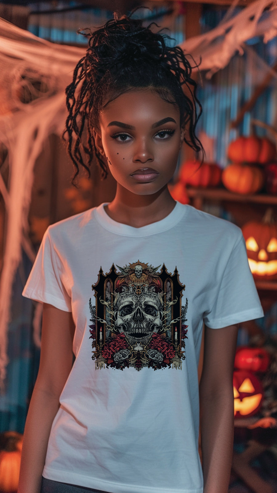 Get Ready for Halloween with Our Unisex T-Shirt – Perfect for Spooky Season Fun! - HLW10