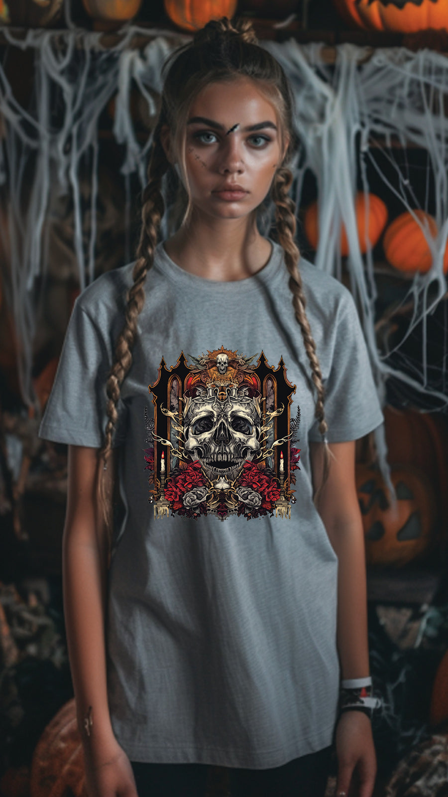 Get Ready for Halloween with Our Unisex T-Shirt – Perfect for Spooky Season Fun! - HLW10