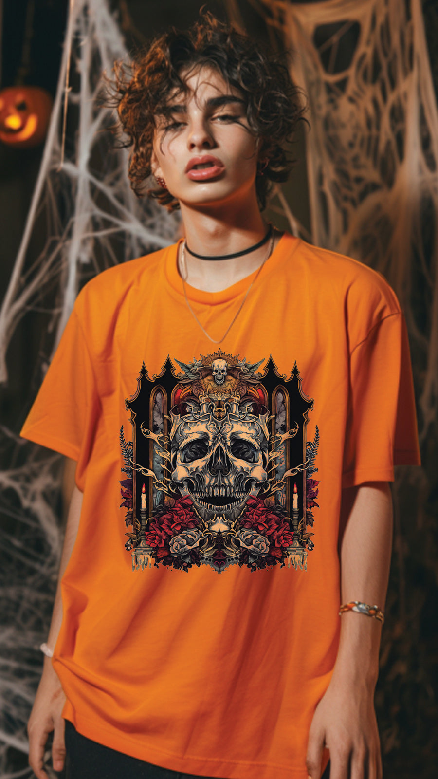 Get Ready for Halloween with Our Unisex T-Shirt – Perfect for Spooky Season Fun! - HLW10