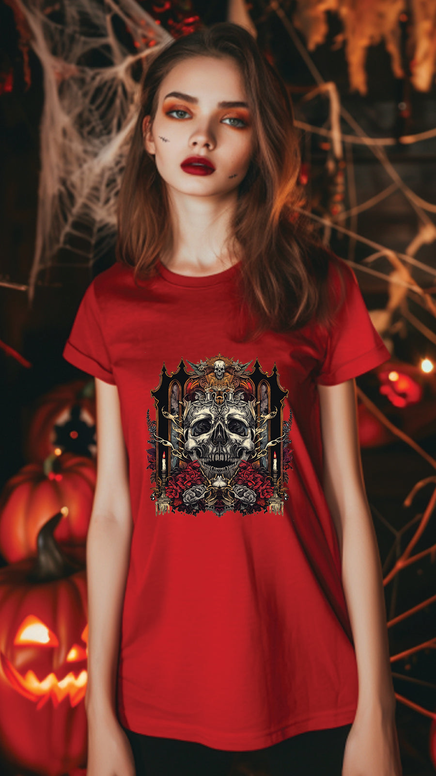 Get Ready for Halloween with Our Unisex T-Shirt – Perfect for Spooky Season Fun! - HLW10