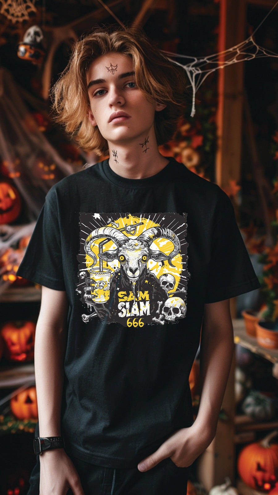 Halloween Unisex T-Shirt – Perfect for Spooky Season Fun! - HLW13