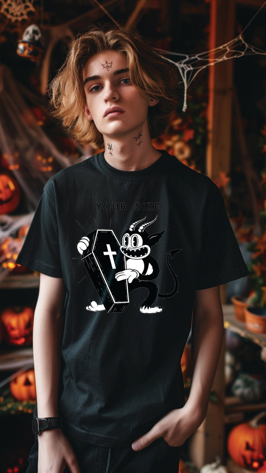 Halloween Unisex T-Shirt – Perfect for Spooky Season Fun - HLW15