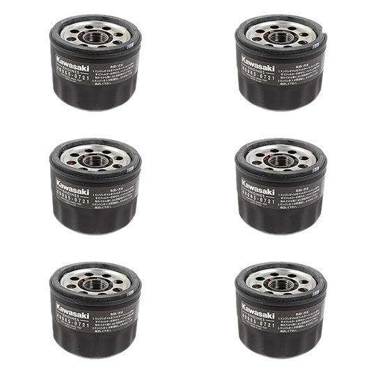 6 Pack Oil Filter for Kawasaki#49065-0721